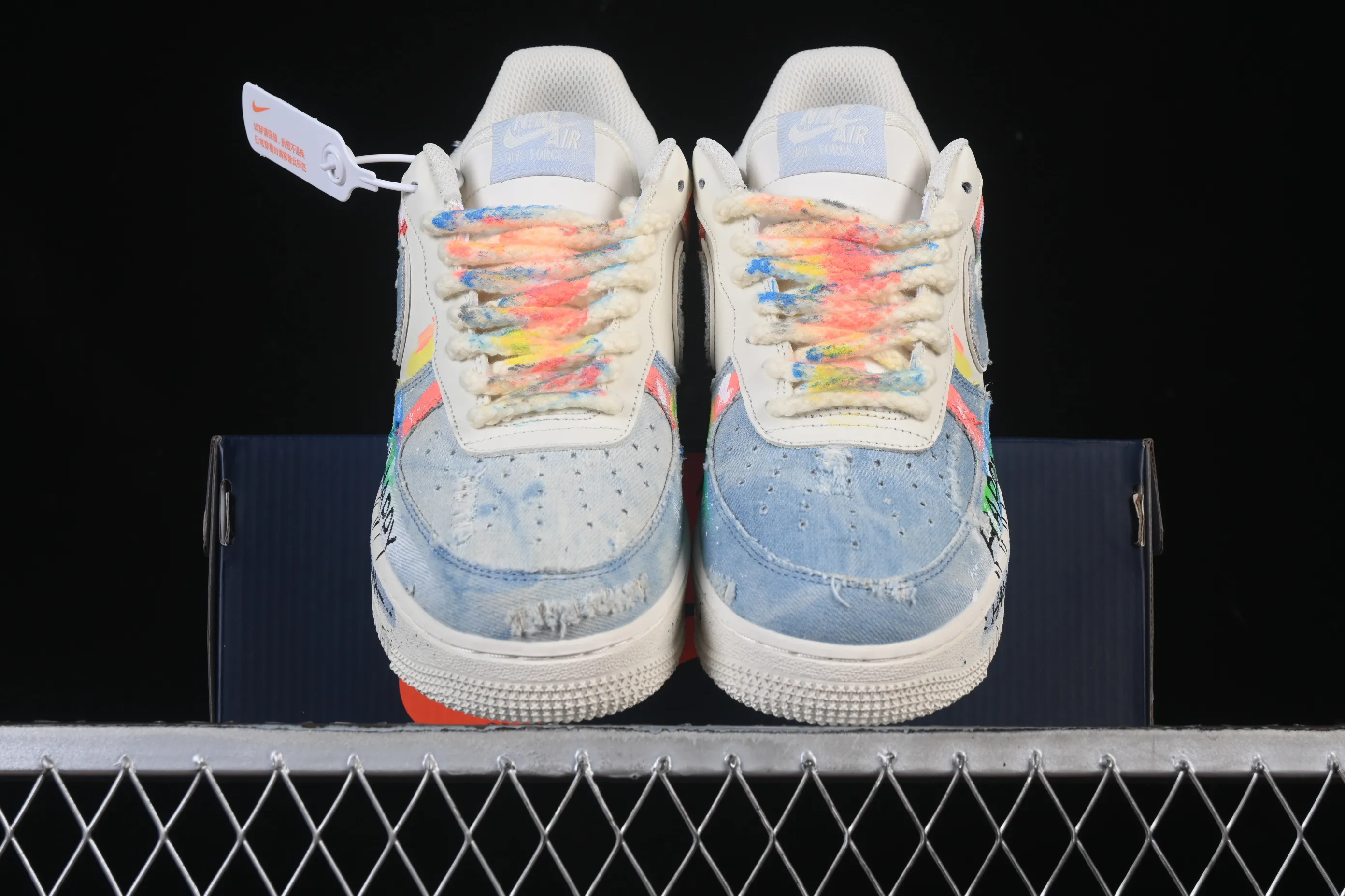 All categories Nk Air Force 1 Air Force series Nk Air Force 1 Low Air Force low-top Nike Air Force 1'07 Low "Fantasy Cowboy" Hand-painted graffiti Fantasy Cowboy Air Force One low-top casual sneakers CW1888-116